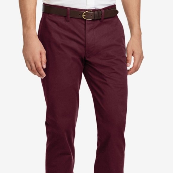 Chino Pants Mens Size 40X32 Stretch Straight Fit - Picture 1 of 8